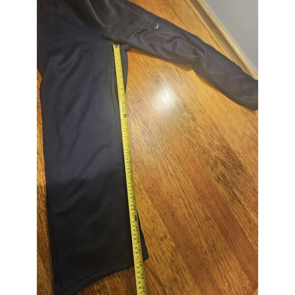 Nike Therma-FIT Pants Men’s Medium Black Fleece Training Bungee Toggle Open Hem - Picture 9 of 12